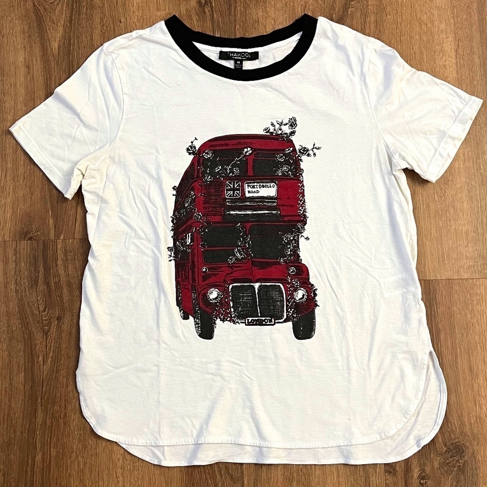 Thakoon London Ringer T Shirt Sz M